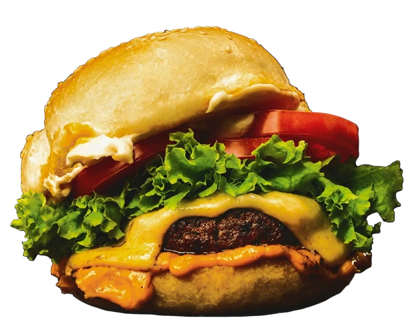 Le burger maison du Bistrot des Sports